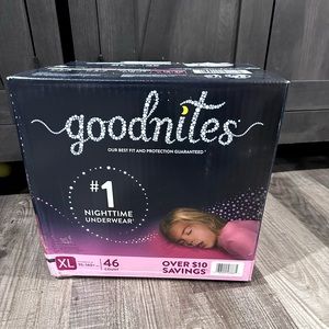 GOODNITES nighttime underwear XL